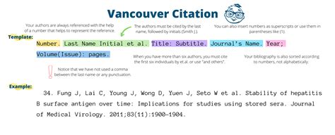 citas vancouver online|Free VANCOUVER Citation Generator and Format